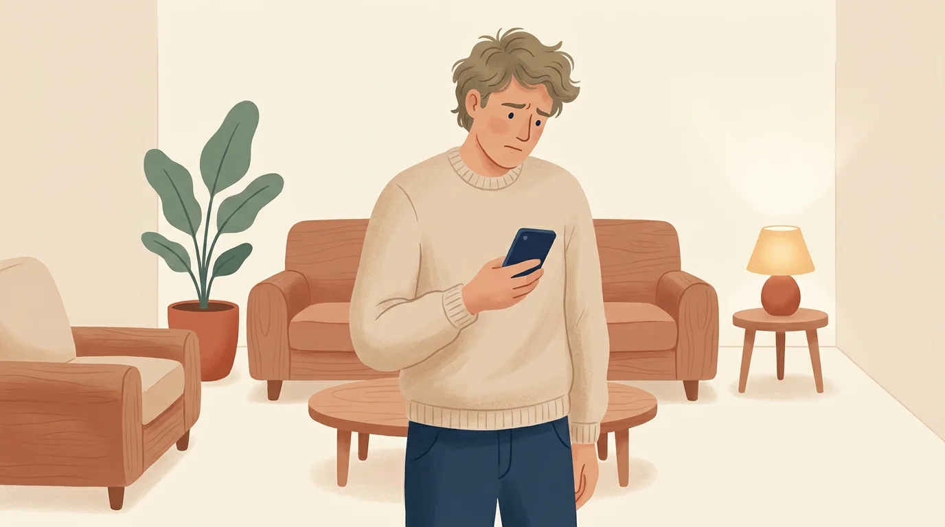 como-se-forma-respuesta-emocional-principal Persona que acaba de recibir un mensaje breve y ambiguo y comienza a reaccionar antes de conocer su significado
